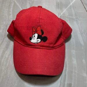 Disney Red Minnie Mouse Kids Hat
